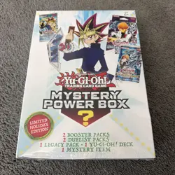 Yu-Gi-Oh Mystery Power Box Limited Holiday Edition New Factory Sealed Box - Image 1