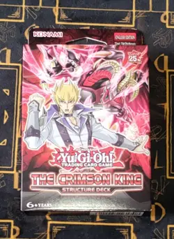 YUGIOH Structure Deck: The Crimson King (SDCK) 1st Edition NEW AND SEALED - Image 1