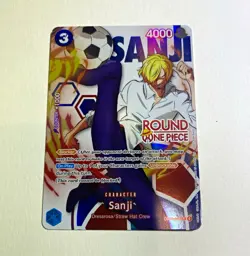 Sanji OP15-047 English - One Piece x Round 1 Promo Card - Image 1
