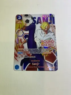 Sanji OP15-047 English - One Piece x Round 1 Promo Card - Image 2