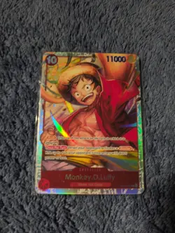 Monkey.D.Luffy ST10-006 SR, textured foil, 1st edition ENG, phima, tag gum gum - Image 1