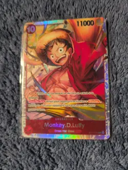 Monkey.D.Luffy ST10-006 SR, textured foil, 1st edition ENG, phima, tag gum gum - Image 2
