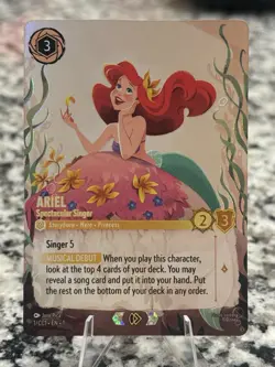 Disney Lorcana Ariel - Spectacular Singer Foil The First Chapter 1/CC1 EN - Image 1