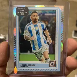 Lionel Messi 2025-26 Donruss Road to FIFA World Cup Silver #154 - Image 1