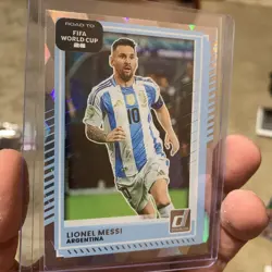 Lionel Messi 2025-26 Donruss Road to FIFA World Cup Silver #154 - Image 2