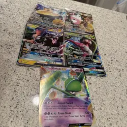 Lot Of 5 Older Pokemon Jumbo Cards- GX, Snorlax, See Photos - Image 1
