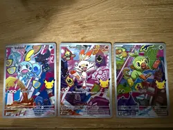 Pokemon TCG First Partner Illustration Collection Series 2 Gen 8 Galar Set NM/M - Image 1
