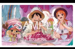 ONE PIECE Card Game Official Playmat Whole Cake Island Arc w/ Nami Promo - Image 2