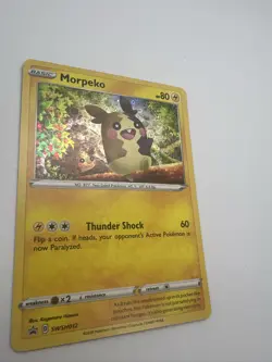 Morpeko SWSH012 Sword & Shield Black Star Promo Holo Pokemon Card - Image 2