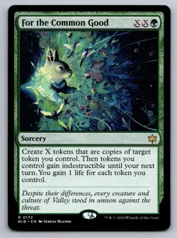 For the Common Good 172 Rare Prerelease Cards MTG Foil NM - Image 1