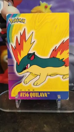 QUILAVA Non-Holo POKEMON TV Animation Edition TOPPS 2001 Trading Card #156 - Image 1