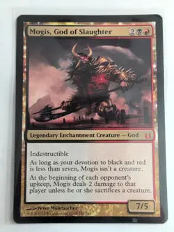 Mogis, God of Slaughter 151 NM Mythic Born of the Gods Magic: The Gathering - Image 2