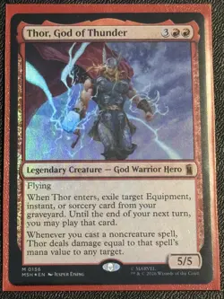 Thor, God of Thunder Marvel Super Heroes Foil - Image 1