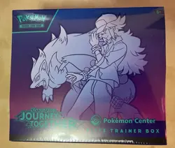 Pokemon TCG Journey Together Pokemon Center Elite Trainer Box ETB - *SMALL TEAR* - Image 1