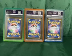 PSA 10 Seq Set Bulbasaur Charmander Squirtle 151 Art Rare Japanese Pokemon Card - Image 2