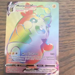 Pokemon TCG Sword & Shield Morpeko VMAX 204/202 Secret Rare Full Art Holo EN - Image 2