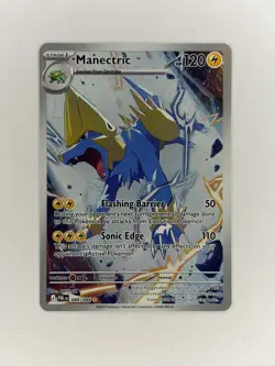 MANECTRIC 089/084 ILLUSTRATION RARE PITCH BLACK POKEMON HOLO NM - Image 1