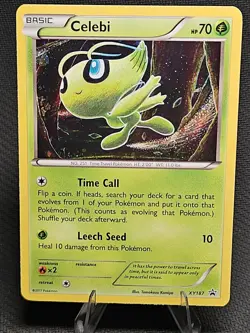 Celebi - XY187 Pokemon XY Promos Holo MP (Read Description) - Image 1