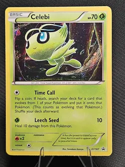 Celebi - XY187 Pokemon XY Promos Holo MP (Read Description) - Image 2