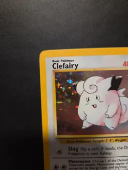 Pokemon TCG - Clefairy 5/102 Base Set Holo Rare WOTC - EXC/NM - Image 2
