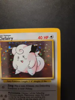 Pokemon TCG - Clefairy 5/102 Base Set Holo Rare WOTC - EXC/NM - Image 3