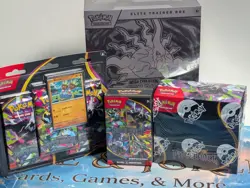 Pokemon TCG Pitch Black🔥SUPER FAN BUNDLE✨ Booster/ETB/Bundl/+ ❤Factory Sealed! - Image 1