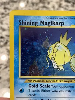 Pokemon Shining Magikarp Double Holo Neo Revelation 66/64 - Image 5