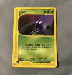 Pokemon TCG Grimer 79/147 Aquapolis Common - Image 1