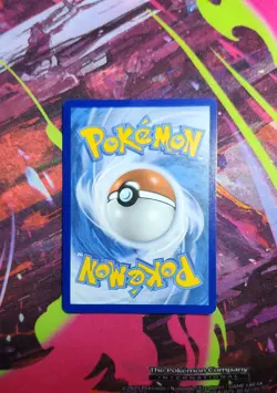 Swirls 🌀 Flareon 167 Cosmos Holo Heavily Bleed Error Rare Pokemon TCG ✨ - Image 4