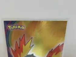 Topps Pokemon Johto Series Blue 1st Logo QUILAVA 156 Silver Holo Foil 2001 RARE - Image 4