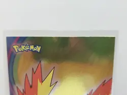 Topps Pokemon Johto Series Blue 1st Logo QUILAVA 156 Silver Holo Foil 2001 RARE - Image 5