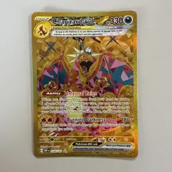 Charizard ex 330 HP Pokemon Tera Card Infernal Reign Burning Darkness - Image 1