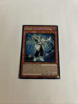Crowley, the Gifted Magistus BLMM-EN044 (Secret Rare) 1st Ed - NM - YU-GI-OH! - Image 2