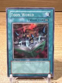 Toon World MRL-076 Magic Ruler Yu-Gi-Oh! – Vintage Original Print – HP 1st Ed - Image 1