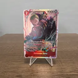 One Piece Roronoa Zoro Egghead EB04-007 SR Adventure on Kami’s Island NM ENG TCG - Image 2