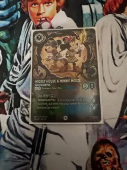 Disney Lorcana Mickey Mouse & Minnie Mouse Enchanted 238/208 Attack Of The Vine - Image 3