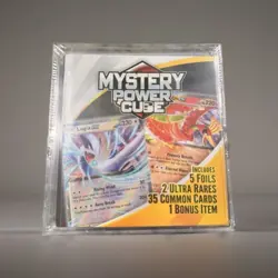 Mystery Mystery Power Cube Pokemon TCG Sealed Pack 43 Cards Foil English - Image 1