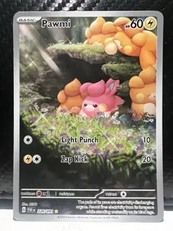 Pokemon Pawmi TCG Card 226/091 Paldean Fates - Image 1