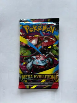 Pokemon TCG Mega Evolution Venusaur Sealed Booster Pack - 10 Cards - Image 1