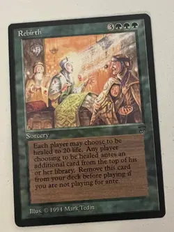 Magic the Gathering MTG Legends Rebirth NM- (Beta Bob) - Image 1