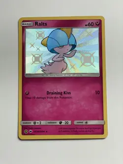 Ralts SV34/SV94 Hidden Fates: Shiny Vault Holo Shiny Rare Pokemon TCG - Image 1