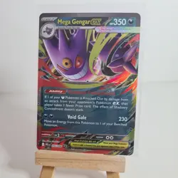 Pokemon TCG Mega Gengar EX 056/094 Phantasmal Flames Holo English - Image 1