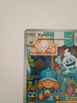 Pokemon TCG Vanillish 190/182 SV04 Paradox Rift Illustration Rare Holo EnglishNM - Image 3