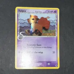 Pokemon Vulpix Delta Species Reverse Holo 70/101 50 HP English - Image 1