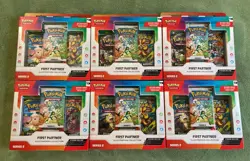 Pokemon First Partner Illustration Collection Series 2 Box - Factory Sealed ⭐ - Image 1