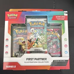 Pokemon First Partner Illustration Collection *Series 2* *Brand New & Sealed* - Image 1