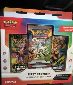 Brand New Sealed Pokemon First Partner Series 2 Illustration Collection - Image 1