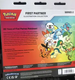 Brand New Sealed Pokemon First Partner Series 2 Illustration Collection - Image 2