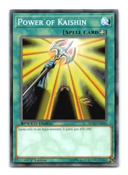 Power of Kaishin - SBAD-EN030 1st Edition - YuGiOh-LP - Image 1