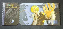 One Piece Anime Sanji Collectible Card/Ticket Non Tcg Holo Lot Of 2 - Image 2